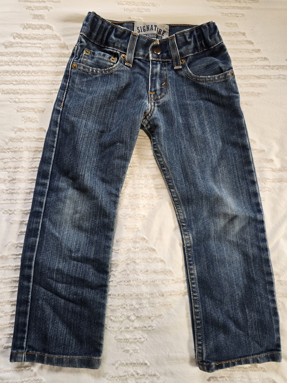 Signature by Levi Strauss & Co. Boys Jeans Size 5 Slim Straight